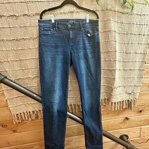 Lucky Brand Women's Deep Indigo Skinny Jeans